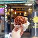 【弘大】小腹が空いたときに食べたい♡ハンバーグ風のコロッケが人気の『テヤンウル タムン コロッケ』