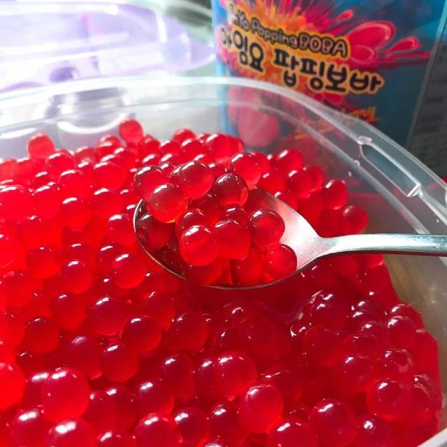 韓国で話題 新食感スイーツ ポッピングボバ 팝핑보바 は日本でも買える 韓国トレンド情報 韓国まとめ Joah ジョア