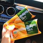韓国マクドナルドから新発売のコーンパイが今インスタで話題♡