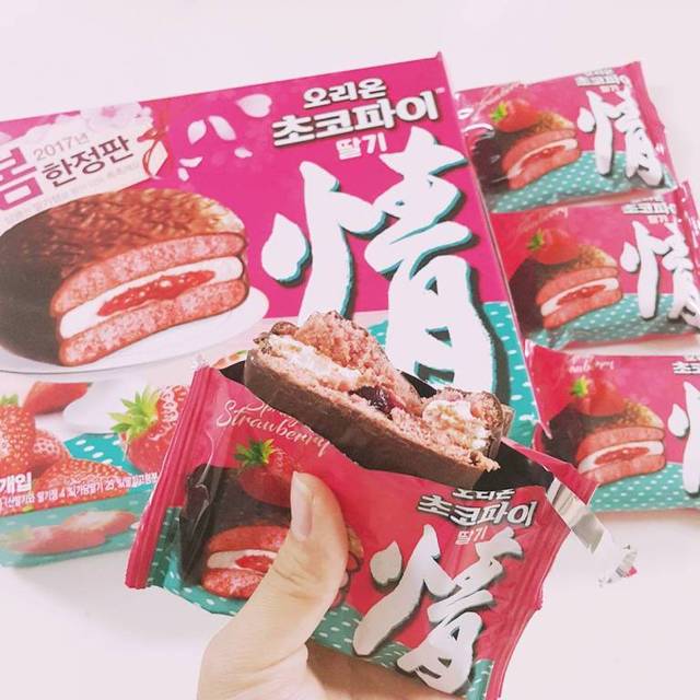 爽やかなピンクのパッケージも可愛い 新しく発売された いちご味 のお菓子 韓国トレンド情報 韓国まとめ Joah ジョア