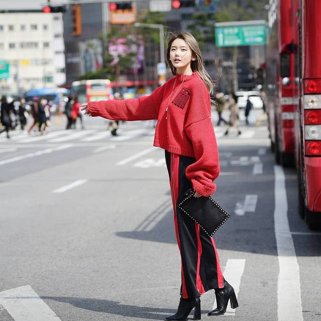 18 F W ソウルファッションウイーク 韓国モデルたちのストリートファッション 韓国トレンド情報 韓国まとめ Joah ジョア