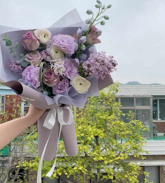 Armyも必見 韓国人オススメの紫色の花束が8選がかわいすぎる 韓国トレンド情報 韓国まとめ Joah ジョア