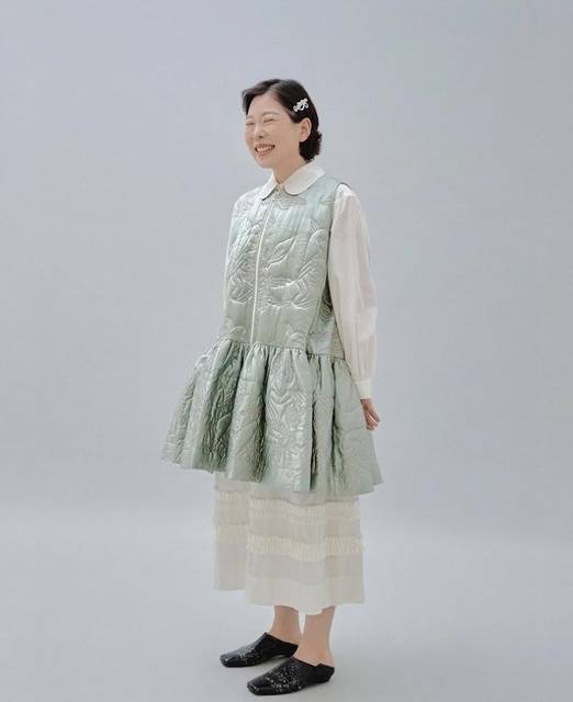 MINJUKIM ミンジュキム Bari フラワージャージー 韓国ファッション